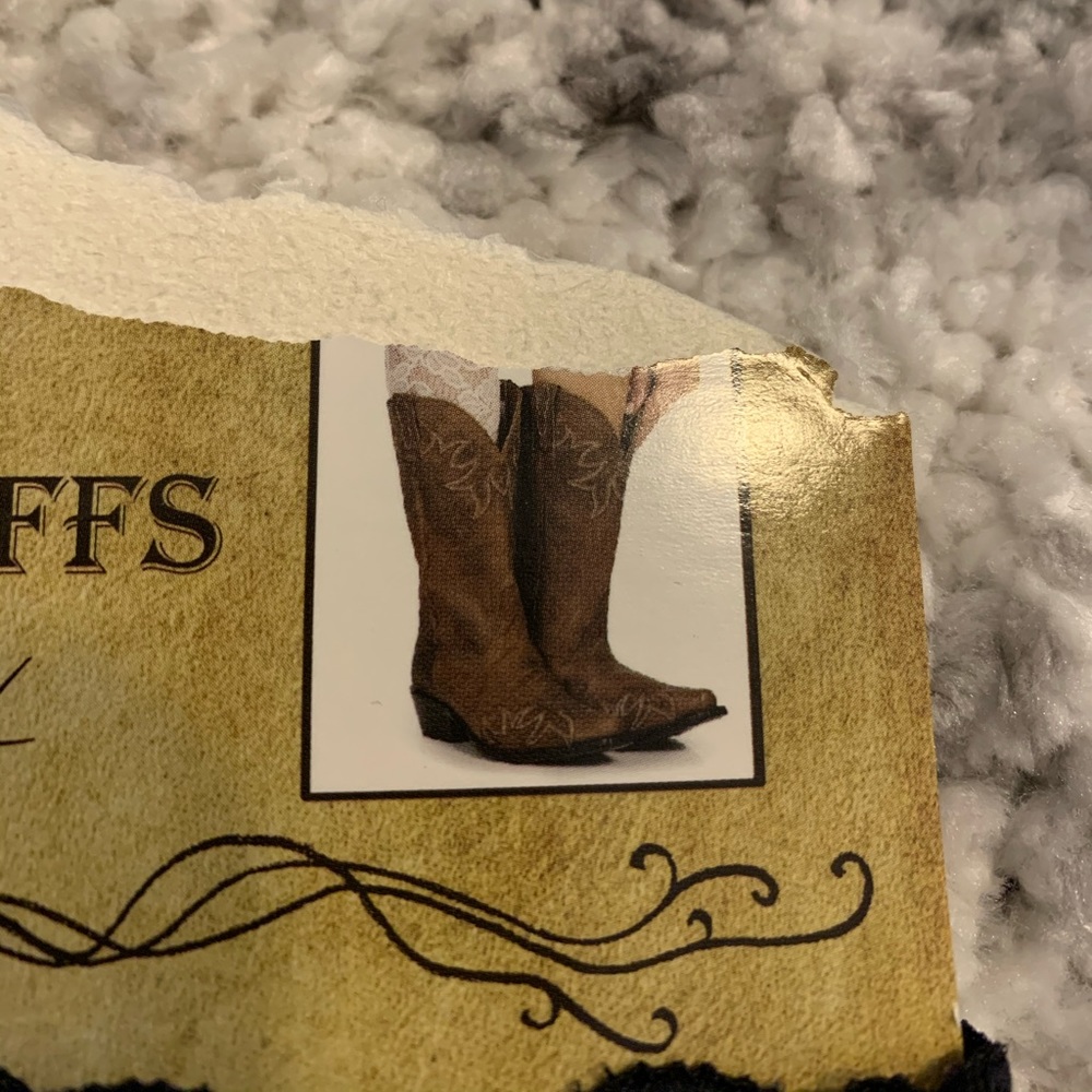NWT Boot Cuffs - Picture 3 of 5